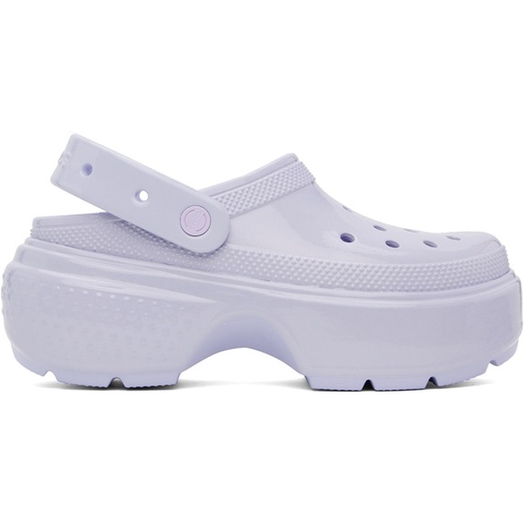 Light Blue Platform Clogs - Picture 1 of 1